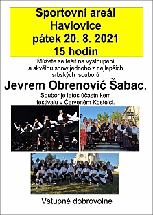 V Havlovicích se představí folklorní soubor ze Srbska