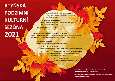 Rtyňská podzimní kulturní sezóna 2021