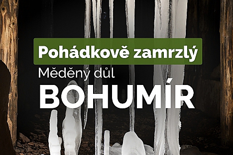 Pohádkově zamrzlý Měděný důl Bohumír