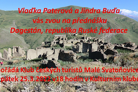 Cestopisná přednáška v Malých Svatoňovicích