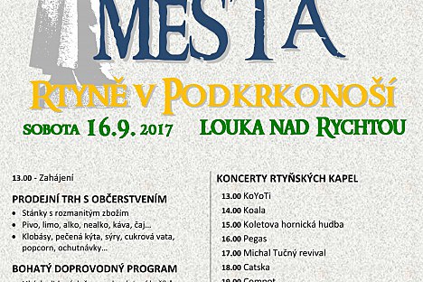 Den města Rtyně v Podkrkonoší