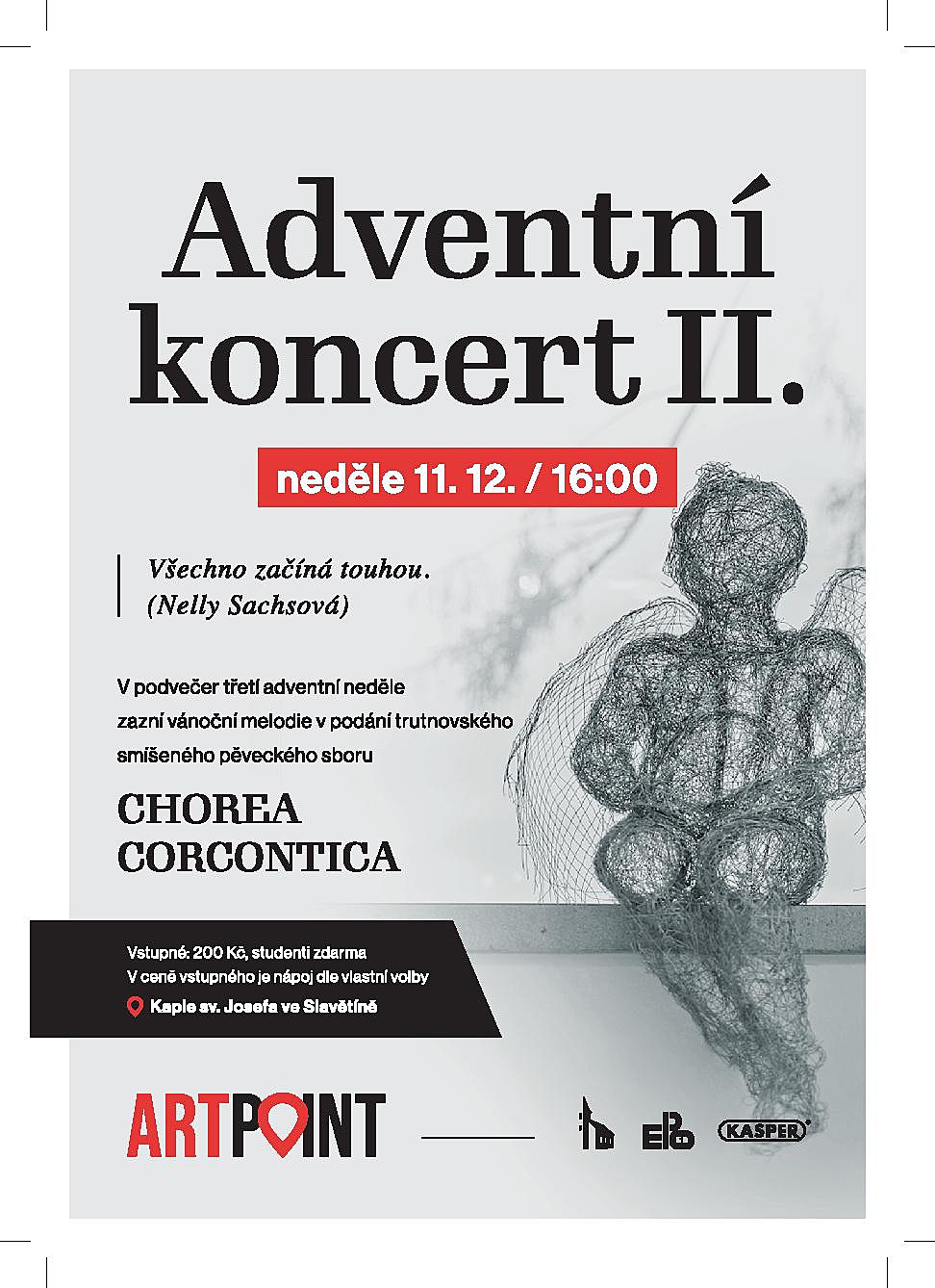 Adventní koncert v kapli sv. Josefa ve Slavětíně