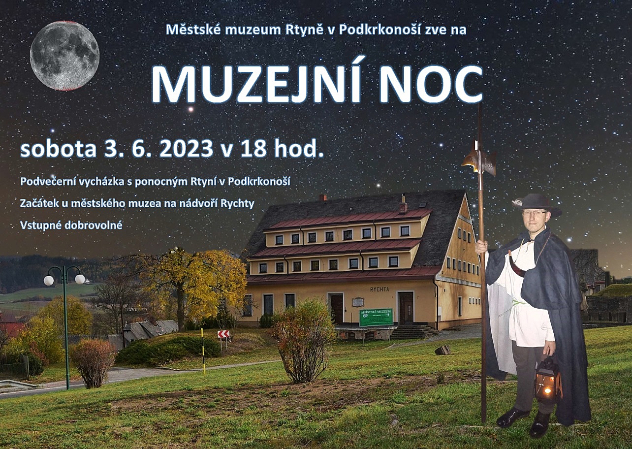 Muzejní noc ve Rtyni v Podkrkonoší