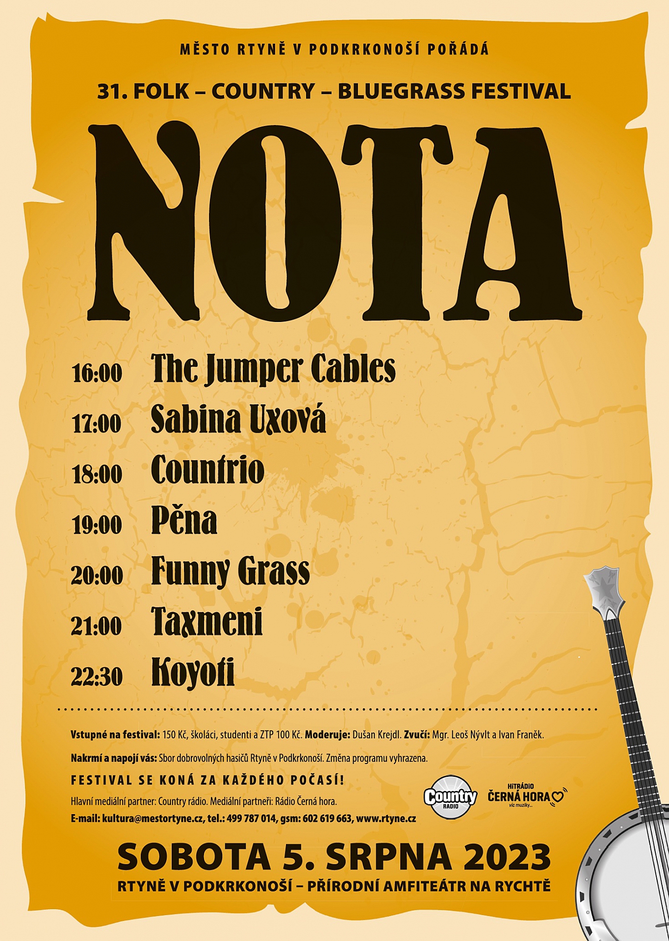 Pozvánka na rtyňský festival NOTA