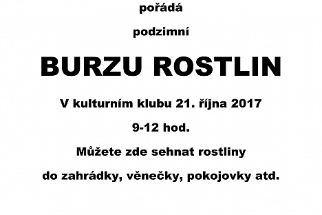 Burza rostlin