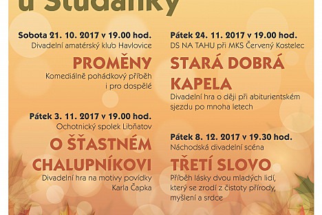 Divadelní podzim u Studánky
