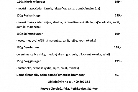 Pension a Restaurace Radvanice - Hamburger víkend