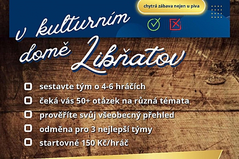 Kvízový večer v Libňatově