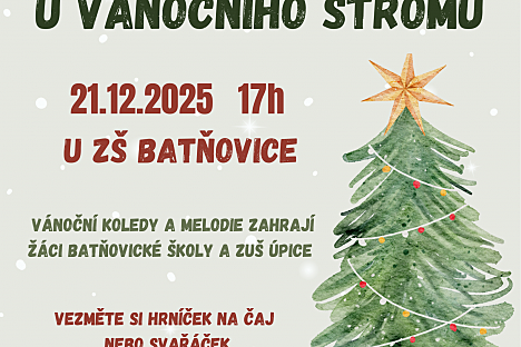 Vystoupení dětí u setkání u Vánočního stromu