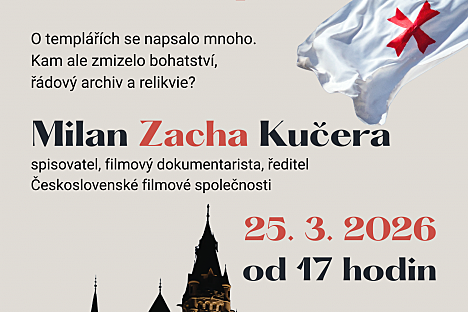 Beseda o templářích a jejich ztraceném pokladu