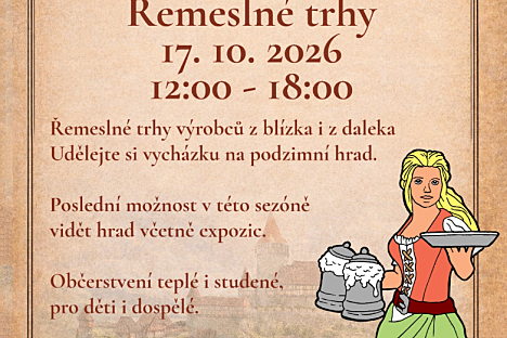 Řemeslné trhy na Vízmburku