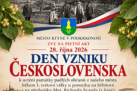 Den vzniku Československa ve Rtyni v Podkrkonoší