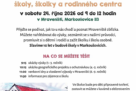 Den otevřených dveří v Mraveništi