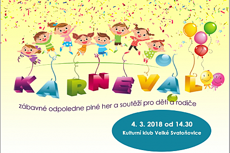 Karneval ve Velkých Svatoňovicích