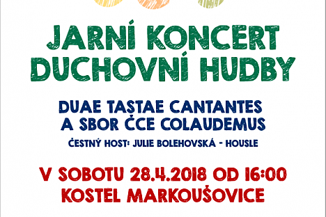 Jarní koncert duchovní hudby