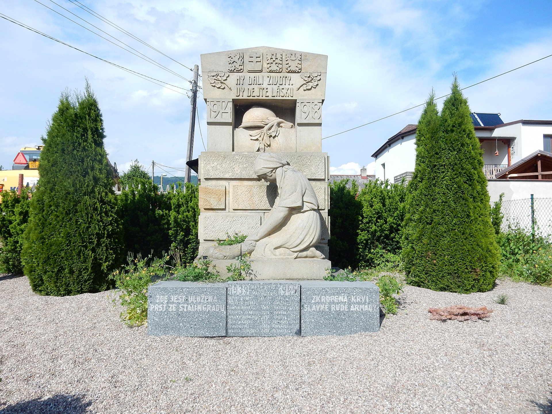Pomník obětem I. a II. světové války