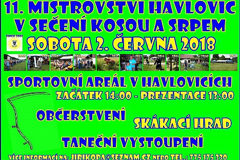 11. Mistrovství Havlovic v sečení kosou a srpem