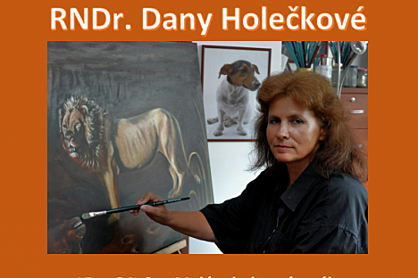 Výstava obrazů RNDr. Dany Holečkové