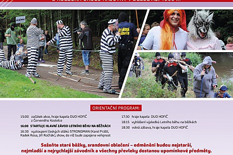 Letní běh na běžkách