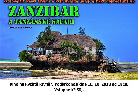 Zanzibar tanzánské safari