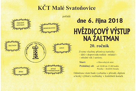 Hvězdicový výstup na Žaltman