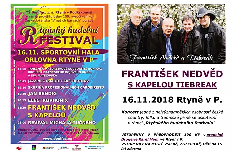 František Nedvěd s kapelou Tiebreak