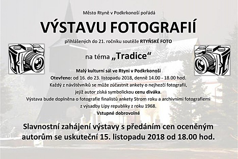 Výstava fotografií aneb Rtyňské foto 2018