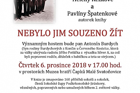 Beseda ke knize Nebylo jim souzeno žít