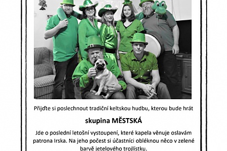 Oslava svátku sv. Patrika na Jestřebí boudě
