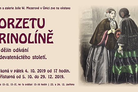 Vernisáž výstavy V KORZETU A KRINOLÍNĚ