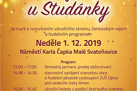 Adventní jarmark u Studánky