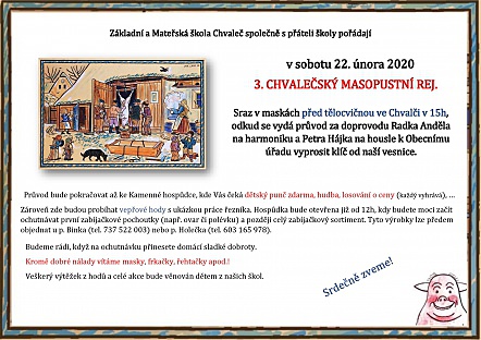 Chvalečský masopustní rej