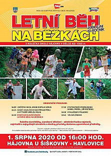 Letní běh na běžkách