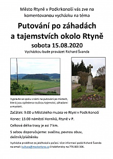 Putování po záhadách a tajemstvích okolí Rtyně
