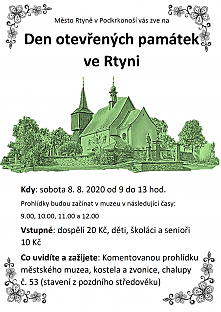 Den otevřených památek ve Rtyni