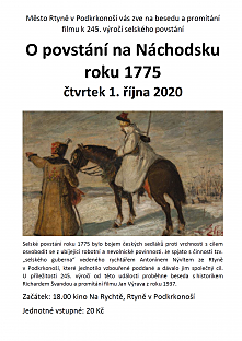 O povstání na Náchodsku roku 1775
